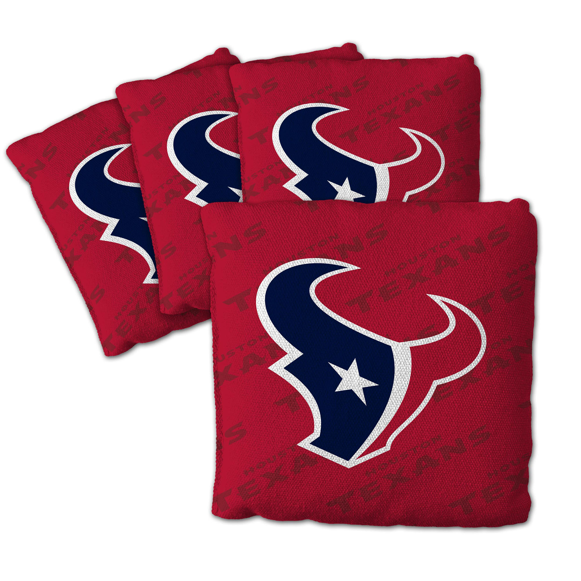 Fanpoint Houston Texans Four-Piece Cornhole Bag Set