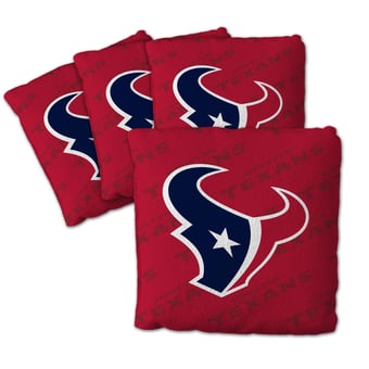 Fanpoint Houston Texans Four-Piece Cornhole Bag Set
