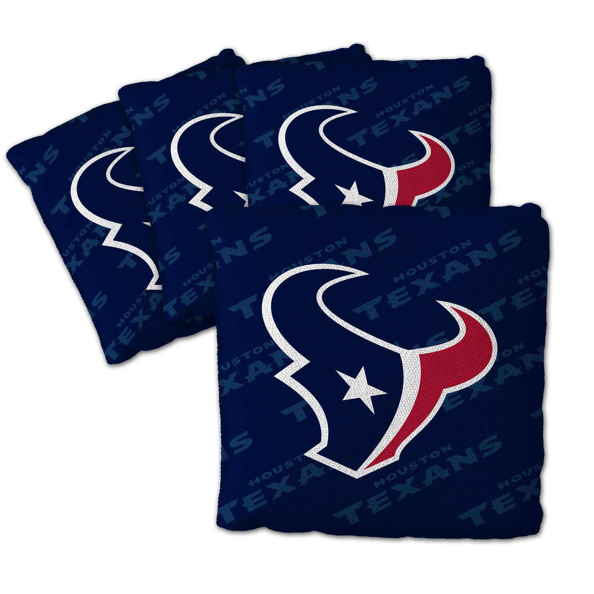 Fanpoint Houston Texans Four-Piece Cornhole Bag Set