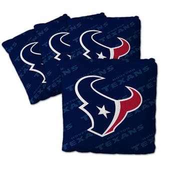 Fanpoint Houston Texans Four-Piece Cornhole Bag Set
