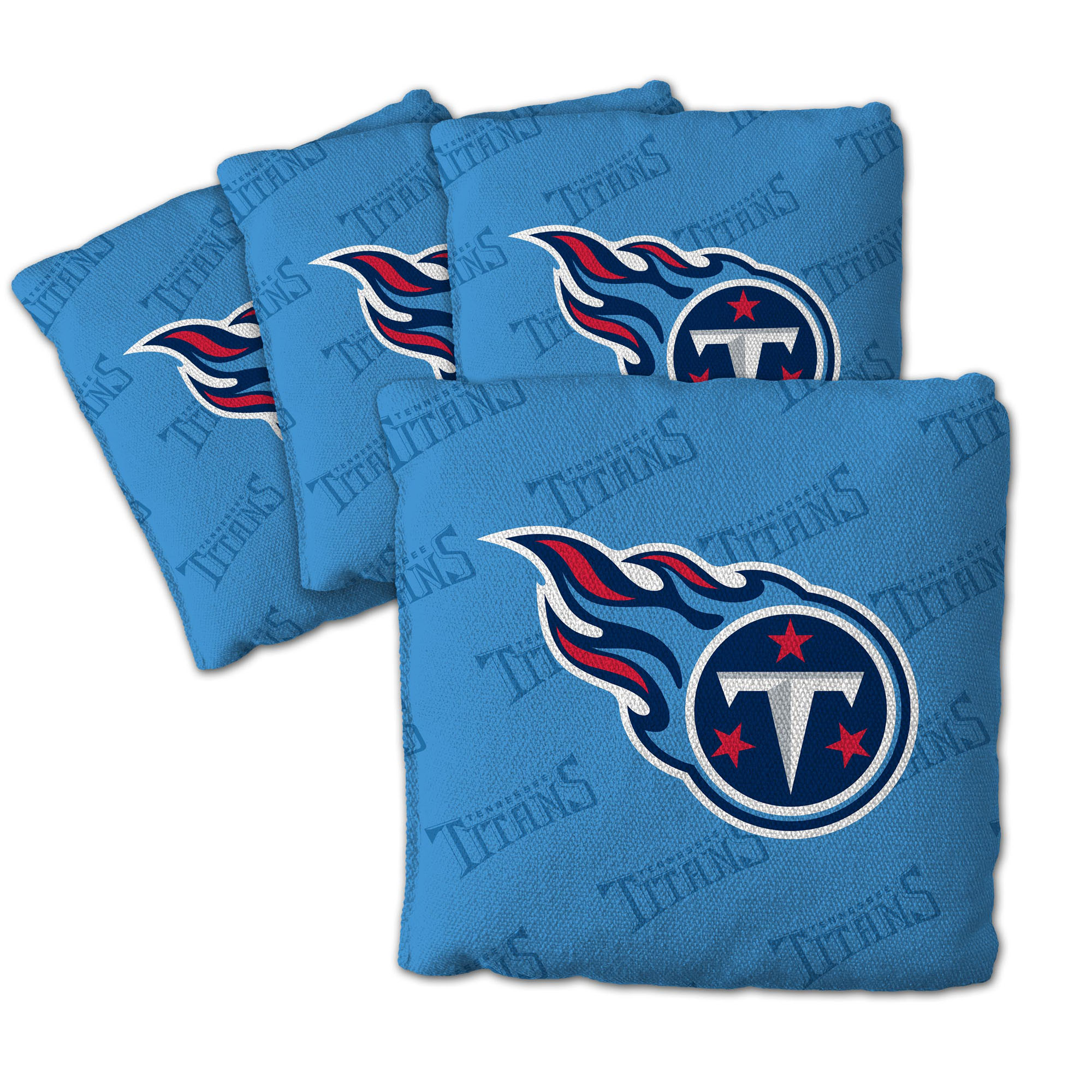 Fanpoint Tennessee Titans Four-Piece Cornhole Bag Set