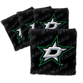 IDNA Dallas Stars Four-Piece Cornhole Bag Set