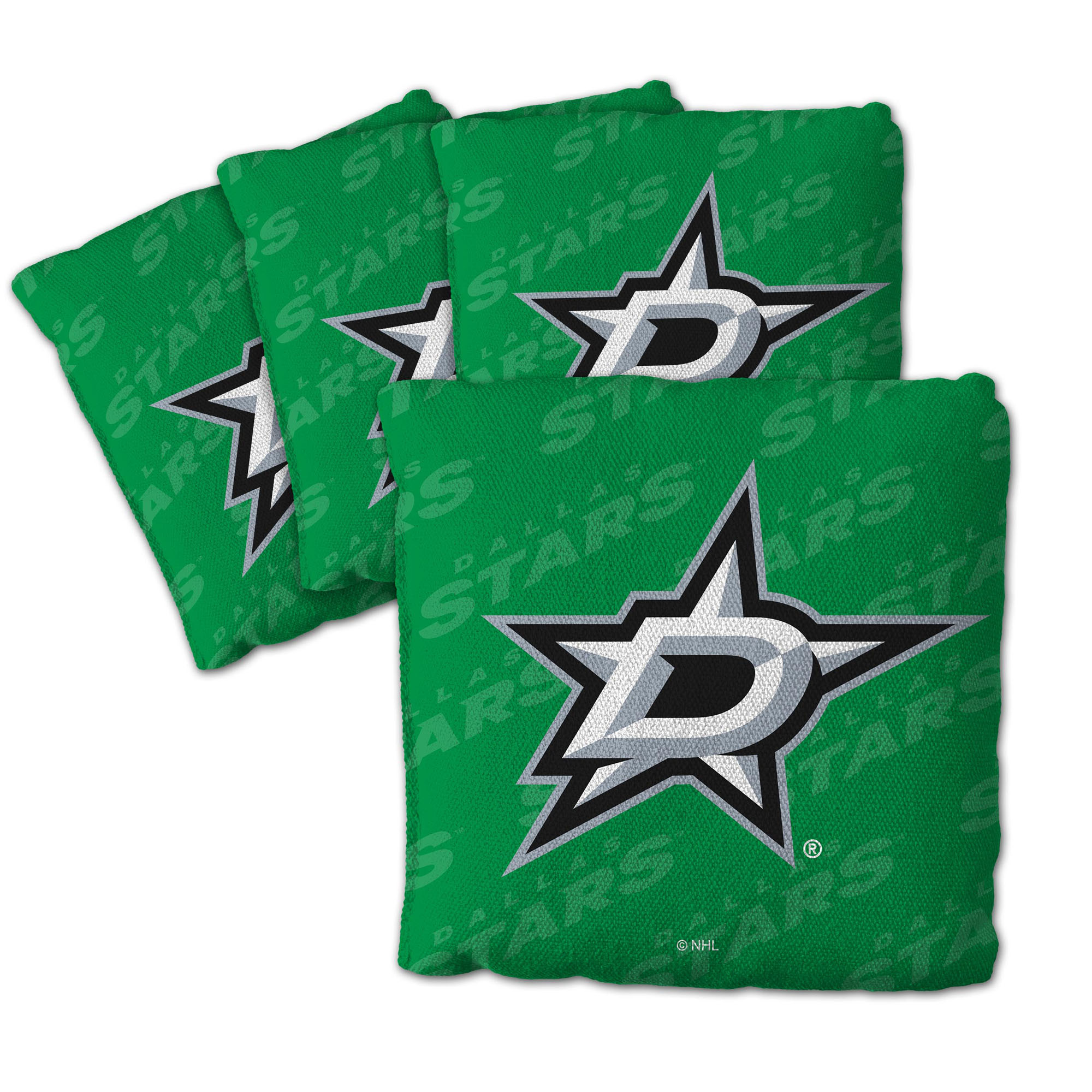 Fanpoint Dallas Stars Four-Piece Cornhole Bag Set