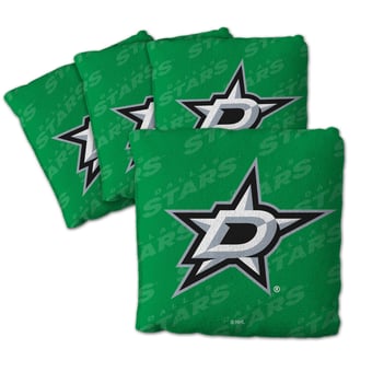 IDNA Dallas Stars Four-Piece Cornhole Bag Set
