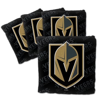 Fanpoint Vegas Golden Knights Four-Piece Cornhole Bag Set