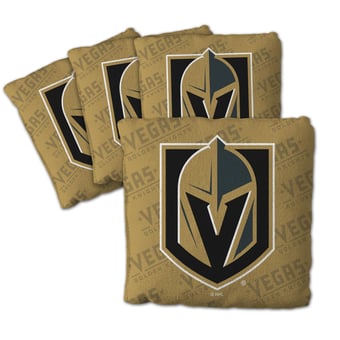 Fanpoint Vegas Golden Knights Four-Piece Cornhole Bag Set