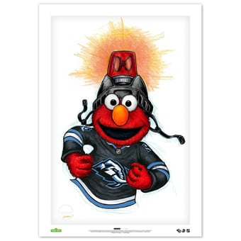 Elmo Utah Mammoth 24" x 36" Sesame Street Limited Edition Fine Art Print