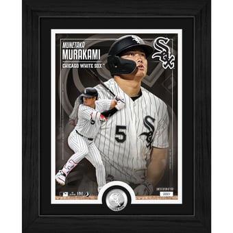 Highland Mint Munetaka Murakami Chicago White Sox 13" x 16" Artist Proof Silver Coin Photo Mint