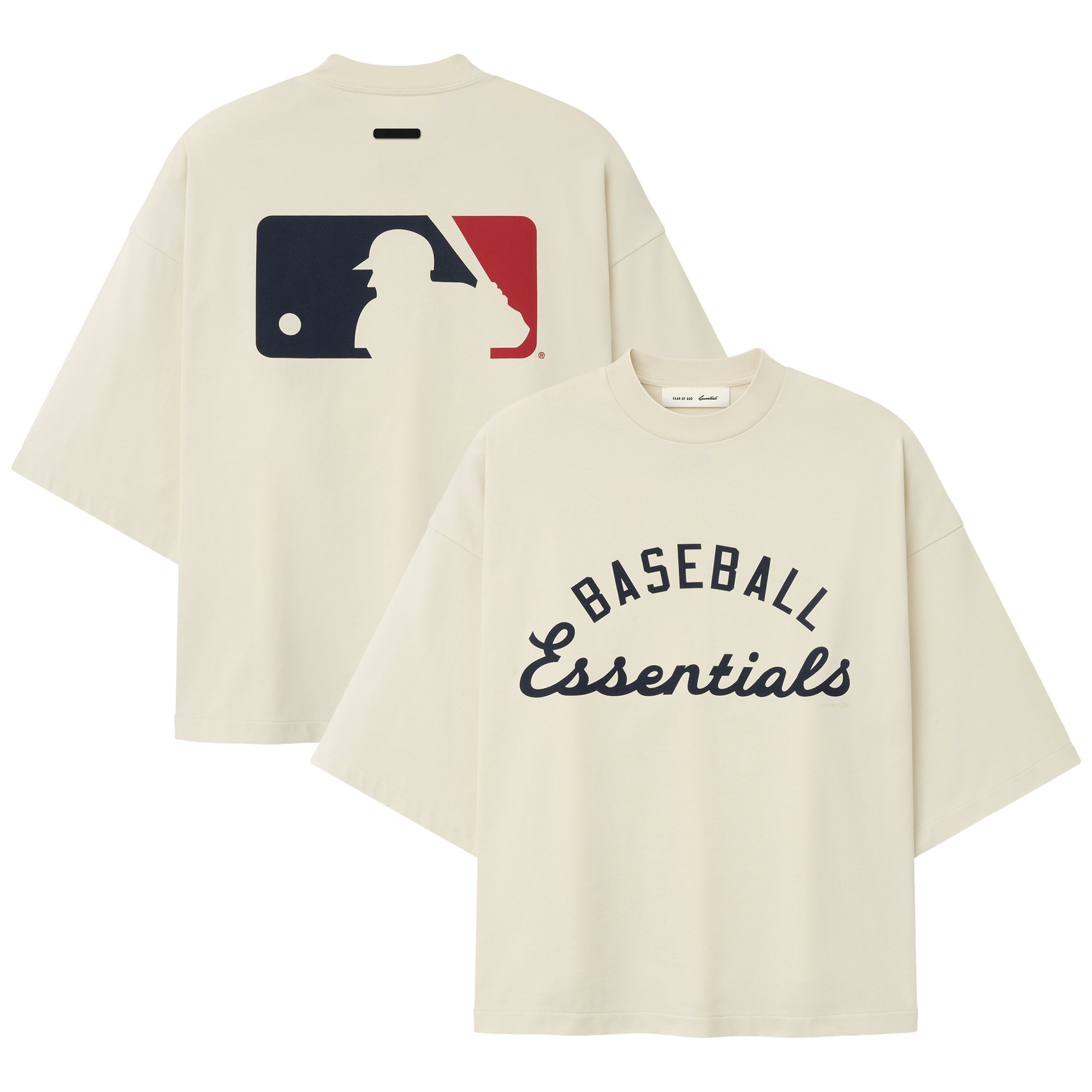 Unisex Fear of God x MLB  Oatmeal Merch T-Shirt