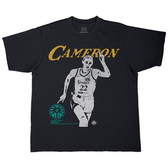 Unisex Stadium Essentials Cameron Brink Black Los Angeles Sparks Two-Step Urban T-Shirt
