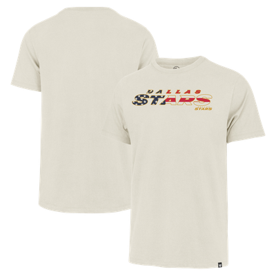 Men's '47 Cream Dallas Stars Americana Franklin T-Shirt