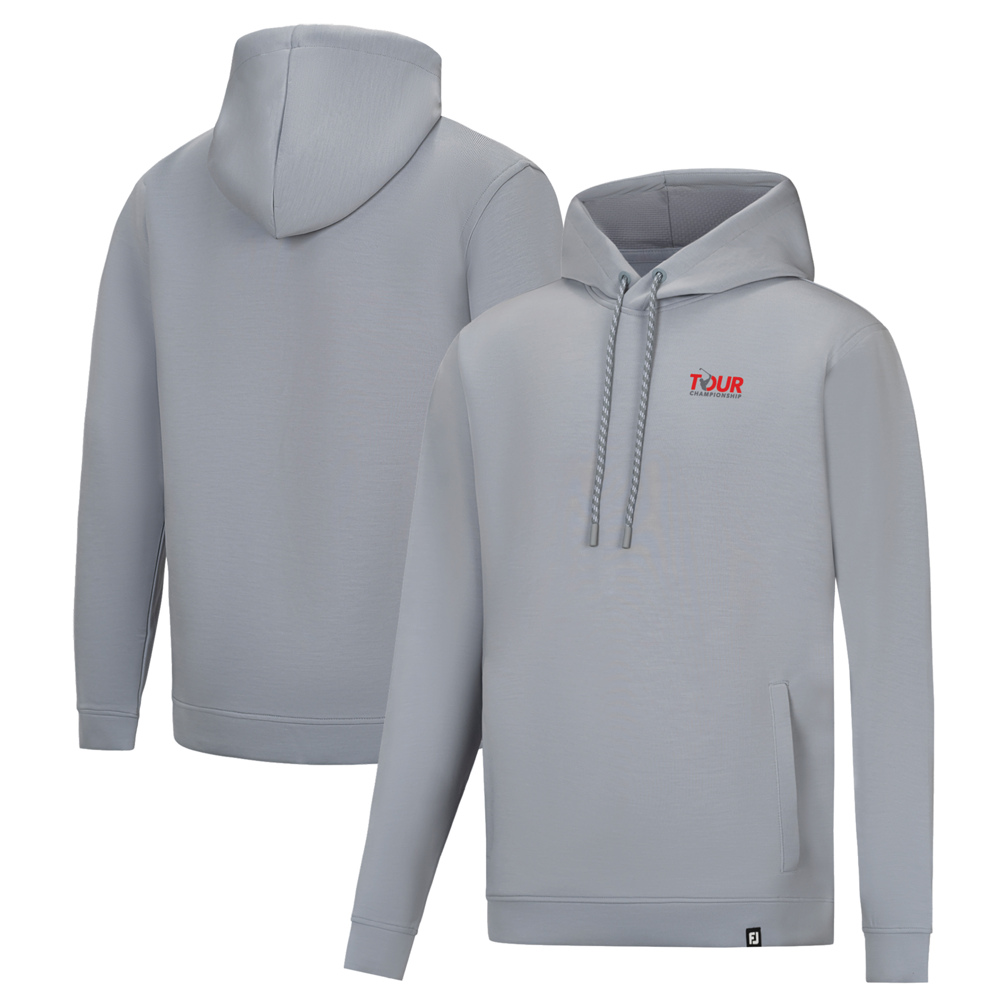 Youth FootJoy Gray TOUR Championship Pullover Tri-Blend Hoodie