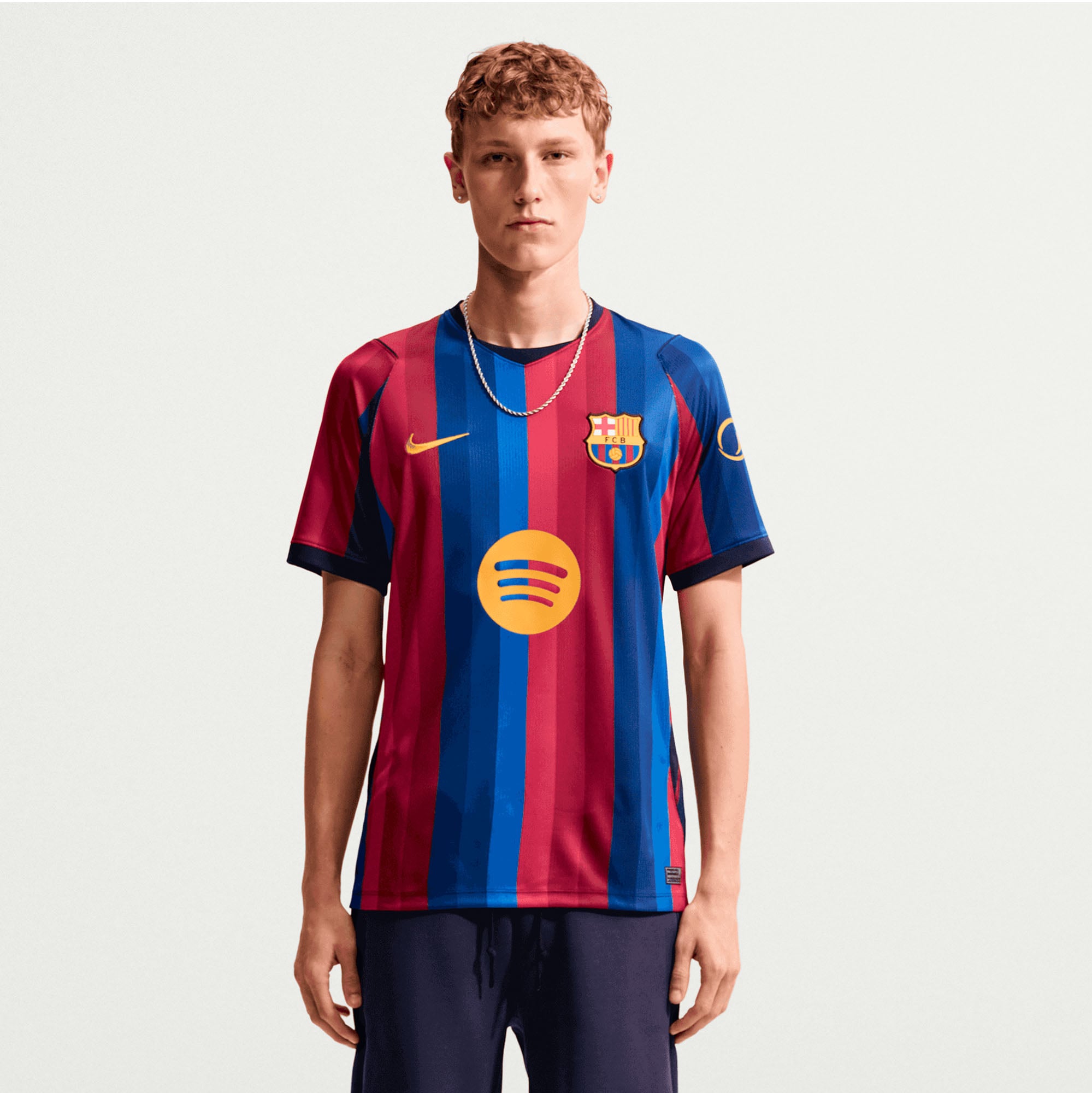 Men's Nike Red Barcelona 2026/27 Home Stadium Replica Jersey