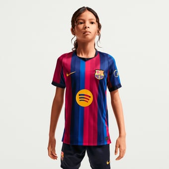 Youth Nike  Red Barcelona 2026/27 Home Stadium Replica Jersey