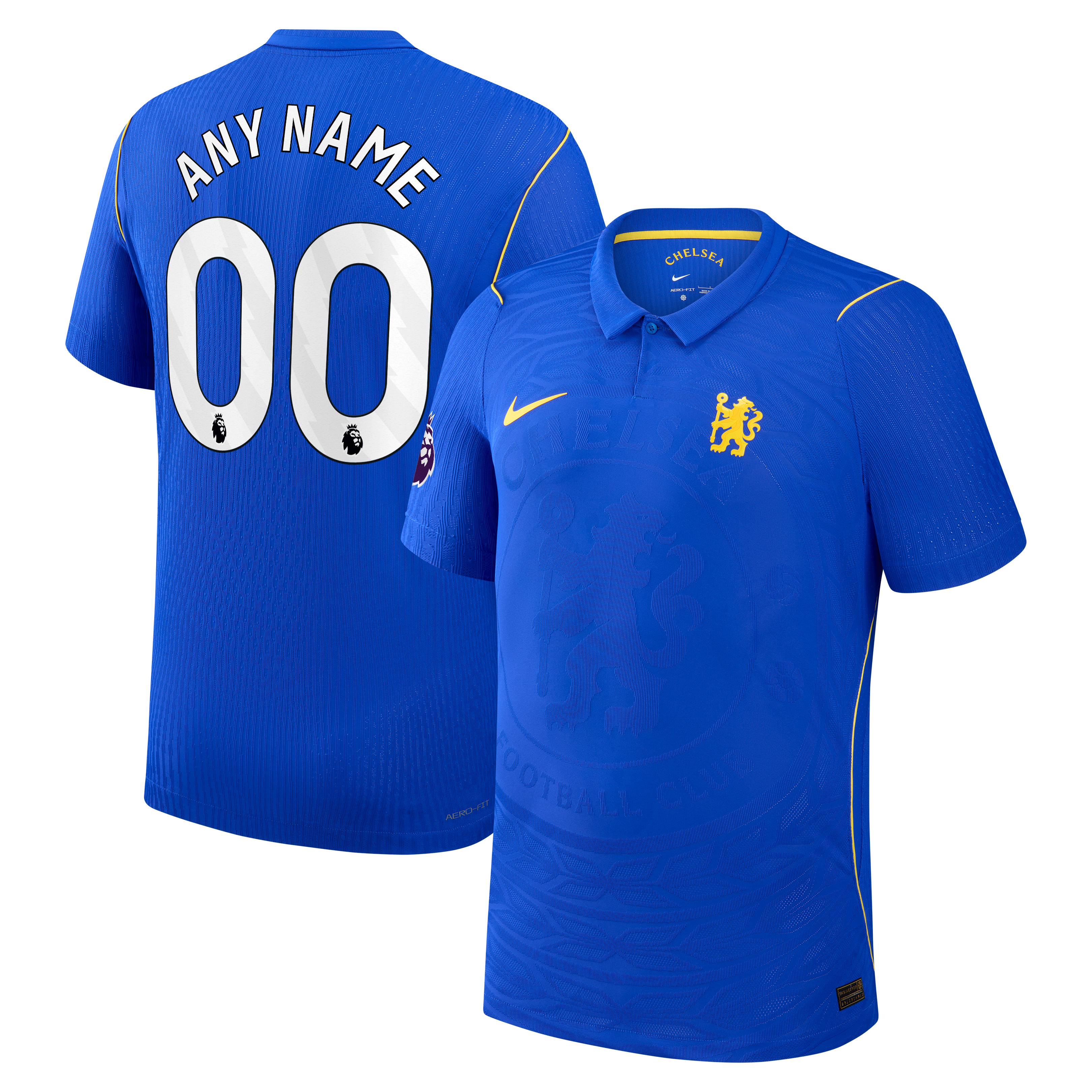 Men's Nike Blue Chelsea 2026/27 Home Match Authentic Custom Jersey