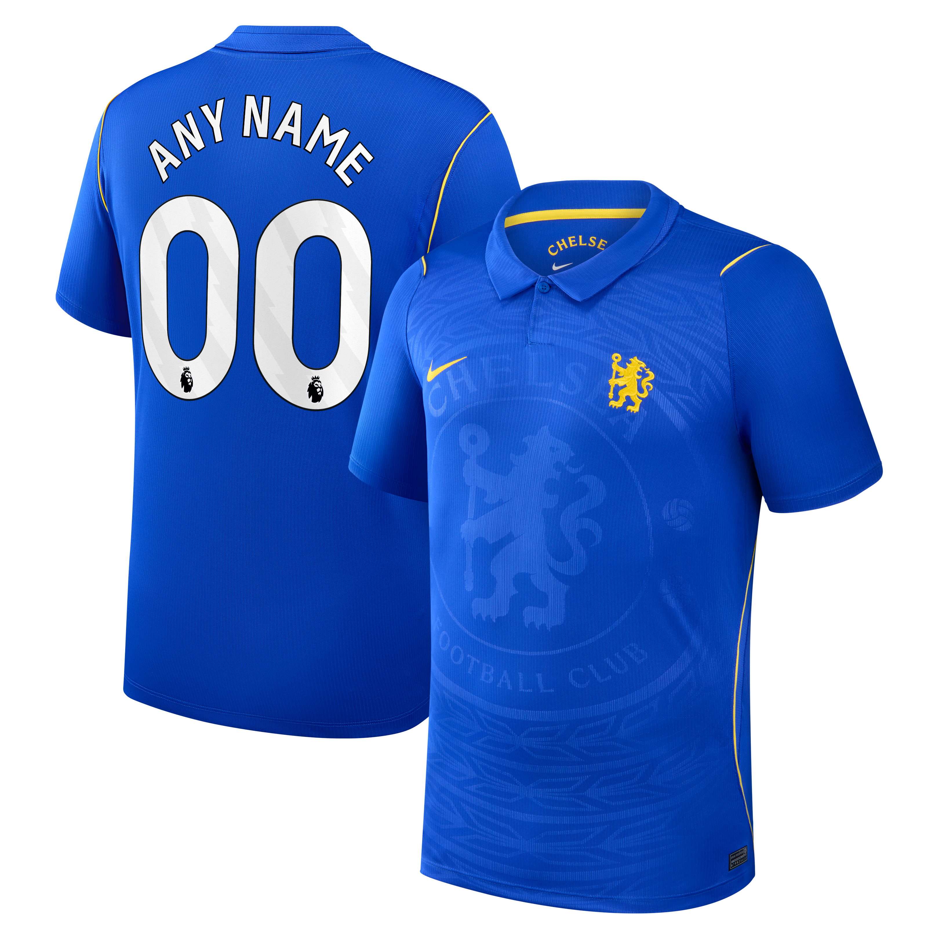 Men's Nike Blue Chelsea 2026/27 Home Stadium Replica Custom Jersey