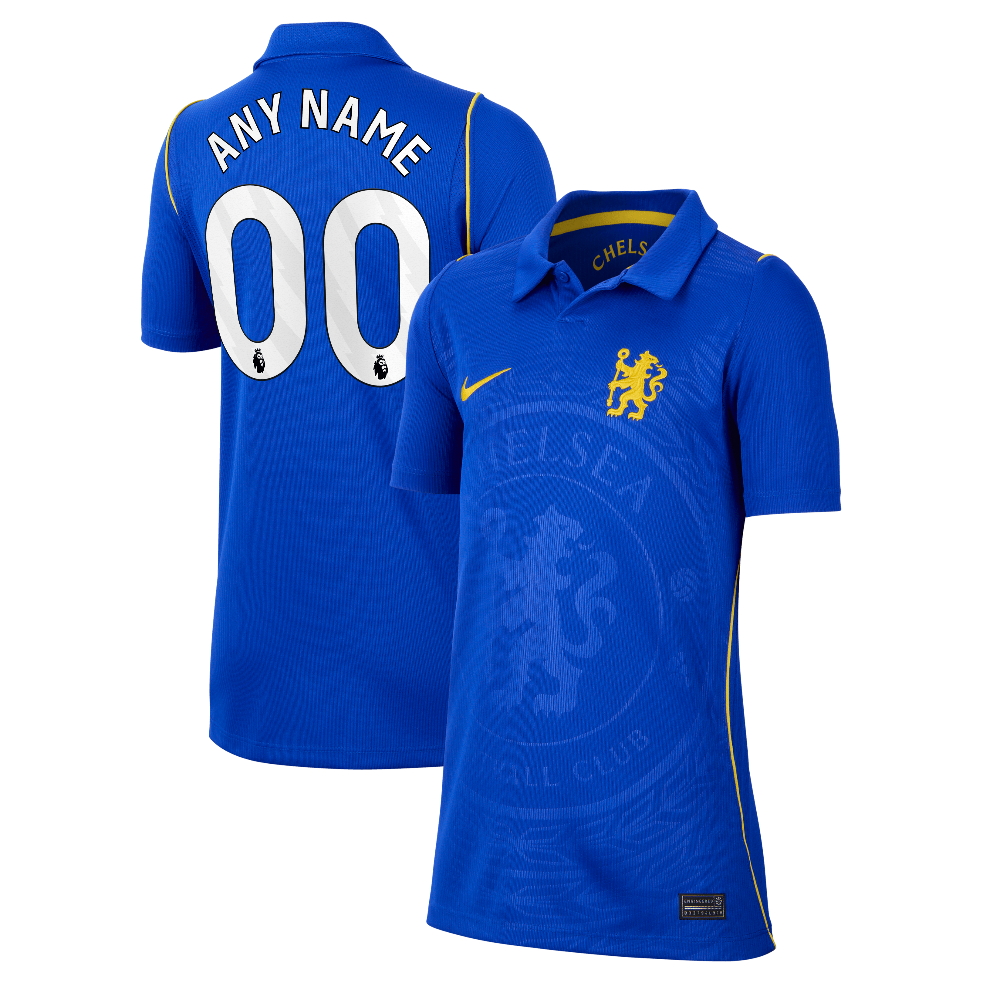 Youth Nike Blue Chelsea 2026/27 Home Stadium Replica Custom Jersey