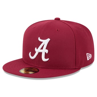 Men's New Era Crimson Alabama Crimson Tide Core 59FIFTY Fitted Hat
