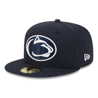 Men's New Era Navy Penn State Nittany Lions Core 59FIFTY Fitted Hat