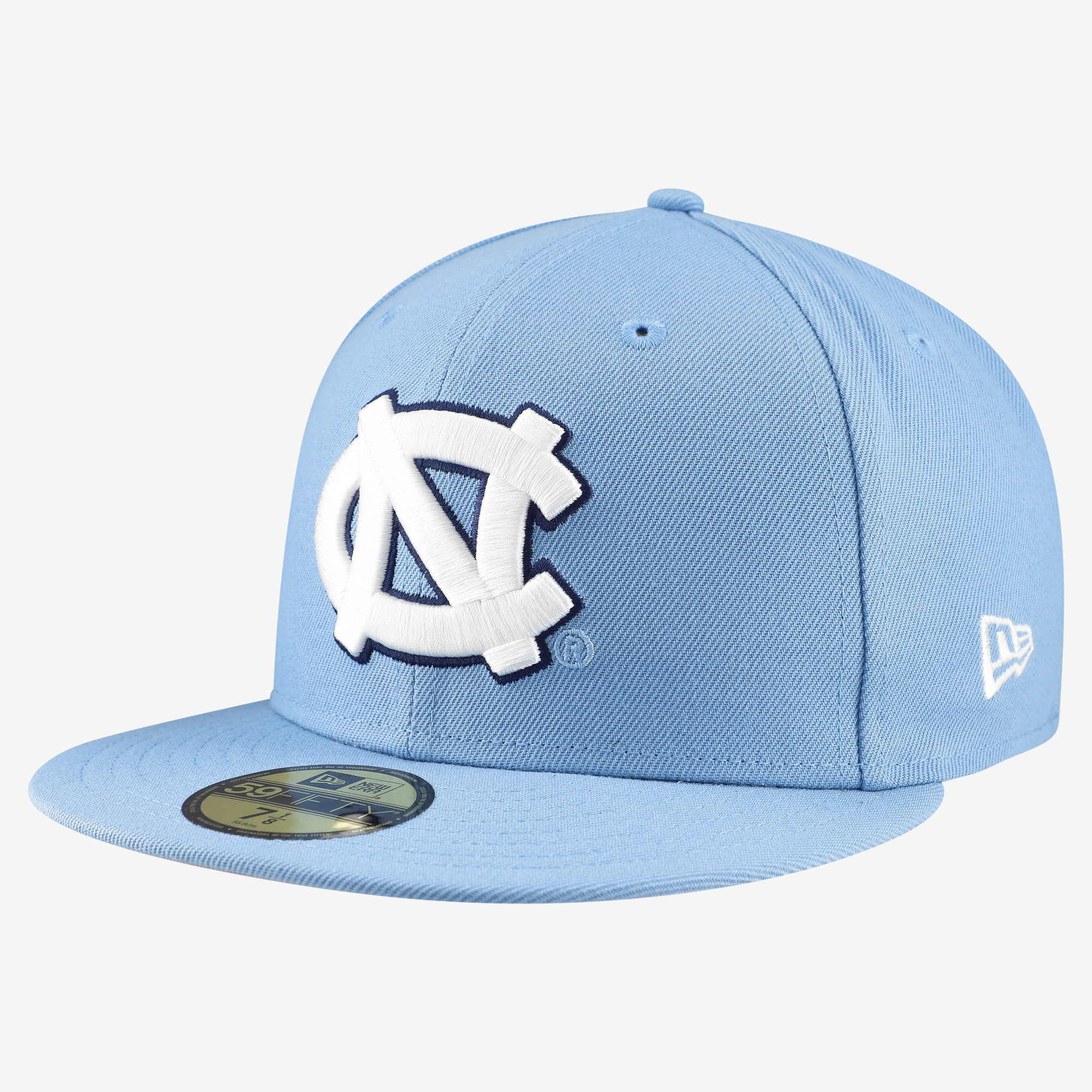 Men's New Era Carolina Blue North Carolina Tar Heels Core 59FIFTY Fitted Hat