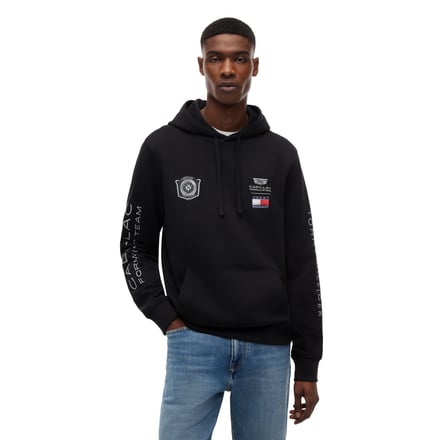 Cadillac Tommy Hilfiger Graphic Hoodie - Black