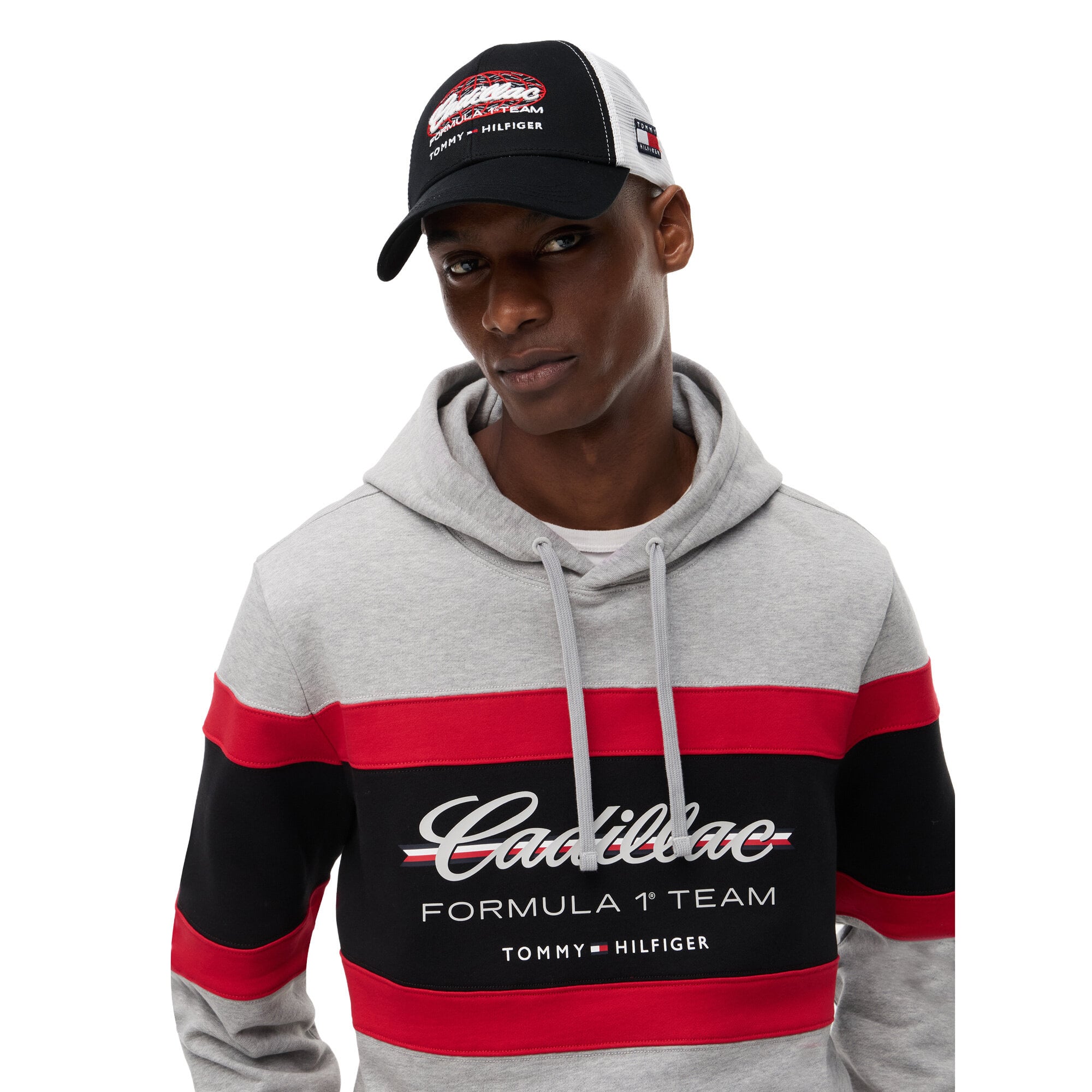 Cadillac Tommy Hilfiger Script Trucker Cap