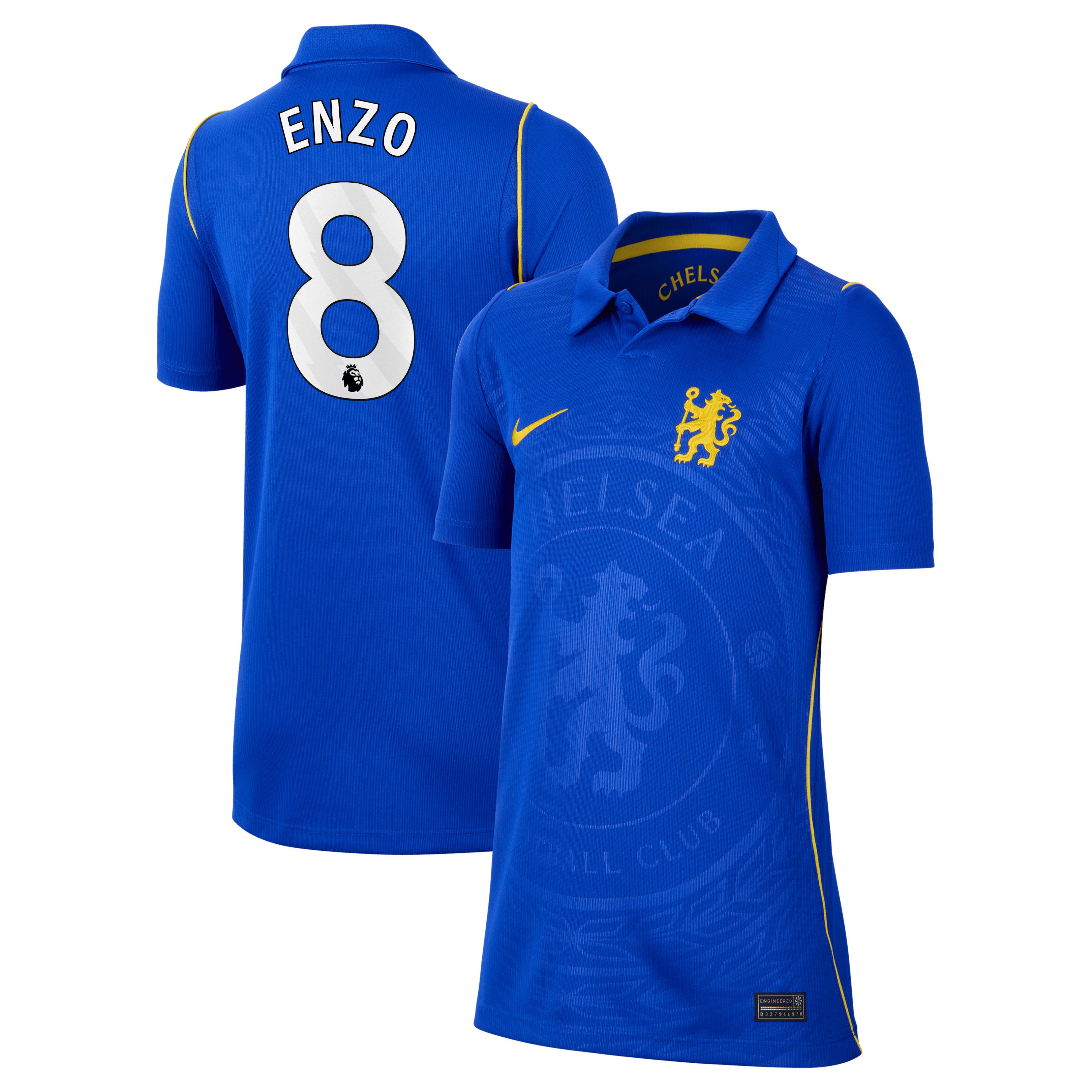 Youth Nike Enzo Fernández Blue Chelsea 2026/27 Home Stadium Replica Jersey