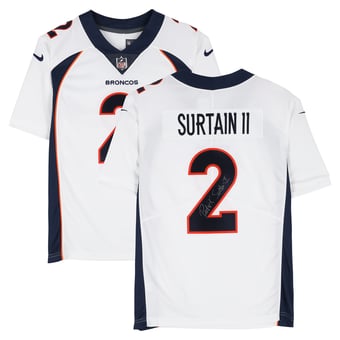 Patrick Surtain II Denver Broncos Autographed Nike 1997-2023 Throwback Limited Jersey