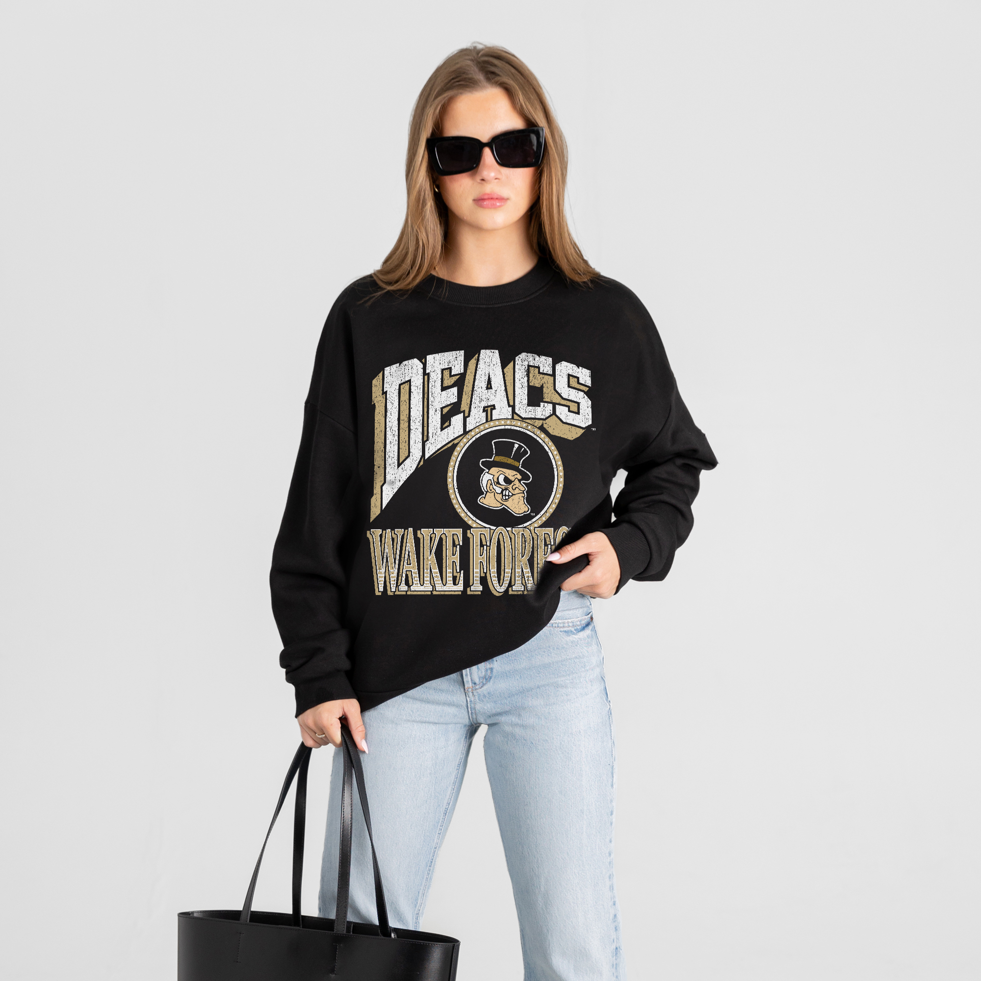 Women’s Gameday Couture Black Wake Forest Demon Deacons Victory Black Label Premium Drop Shoulder Sweatshirt Women’s Gameday Couture Black Wake Forest Demon Deacons Victory Black Label Premium Drop Shoulder Sweatshirt