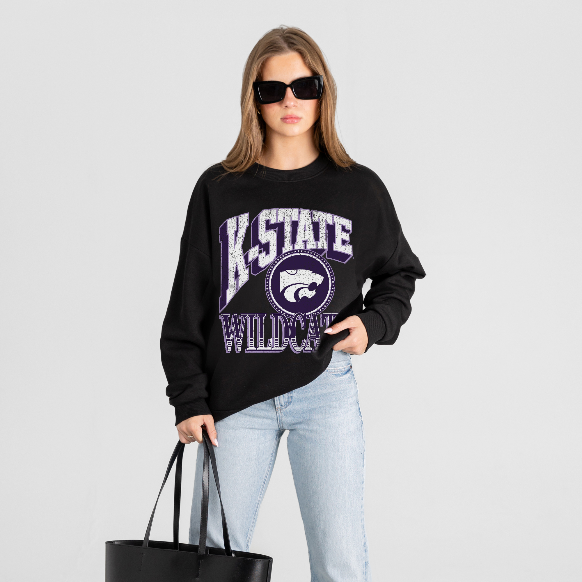 Women’s Gameday Couture Black Kansas State Wildcats Victory Black Label Premium Drop Shoulder Sweatshirt Women’s Gameday Couture Black Kansas State Wildcats Victory Black Label Premium Drop Shoulder Sweatshirt