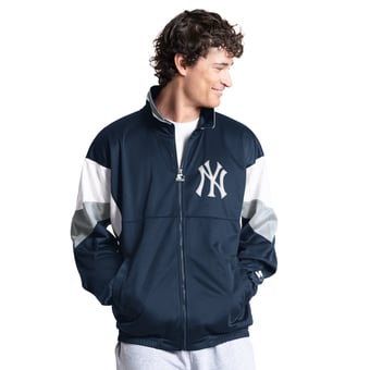Men's Starter Navy New York Yankees Legacy Full-Zip Track Jacket