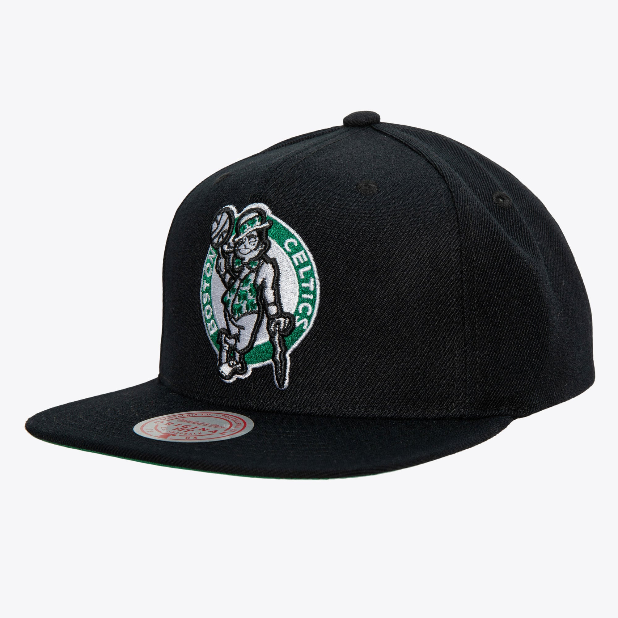 Boston Celtics Mitchell & Ness Hardwood Classics Top Spot Snapback - Schwarz