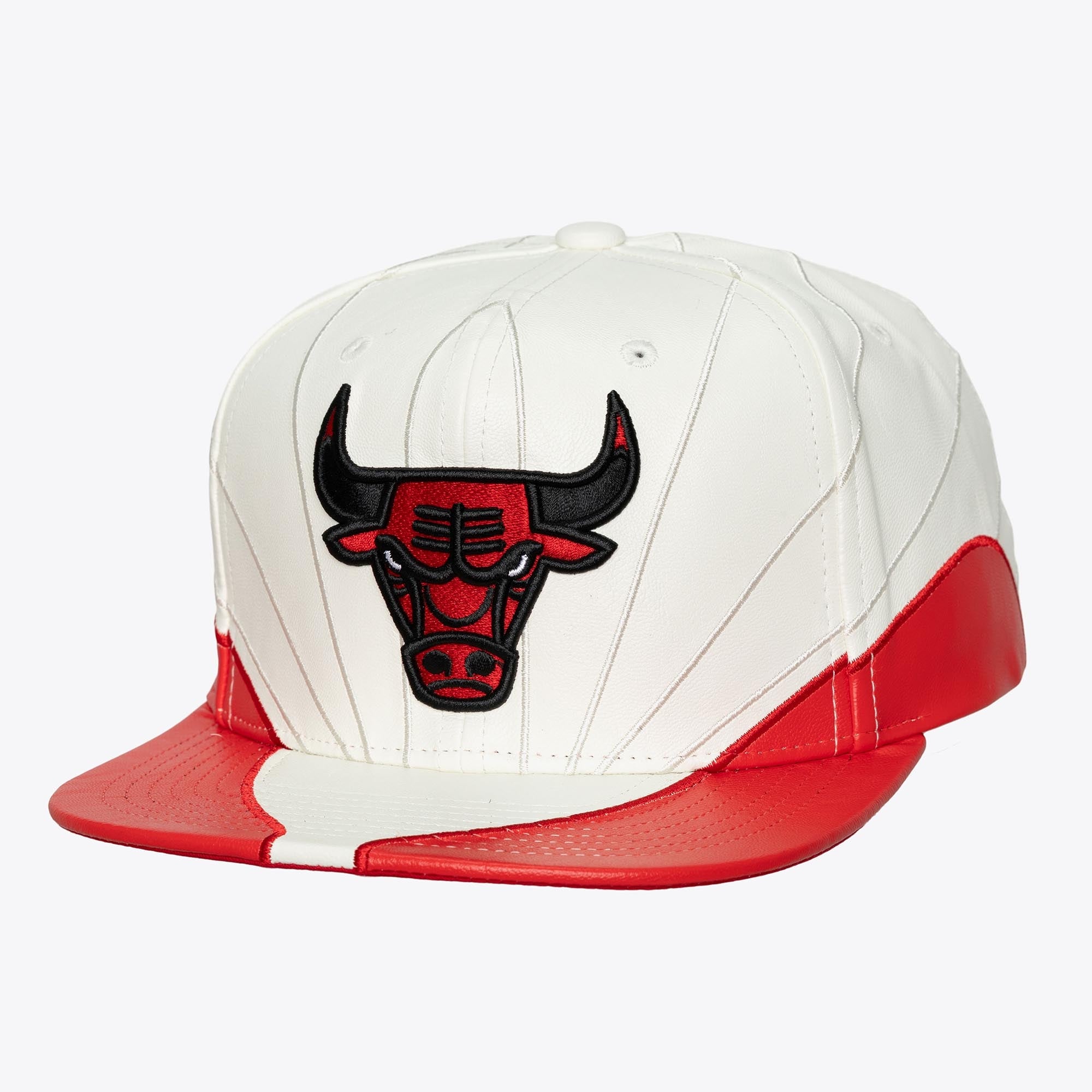 Chicago Bulls Mitchell & Ness Day 12 Snapback - White/Red
