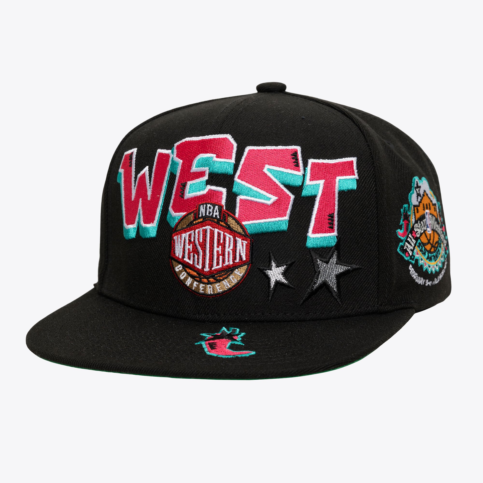 NBA Mitchell & Ness Select Hardwood Classics All-Star Snapback - Black