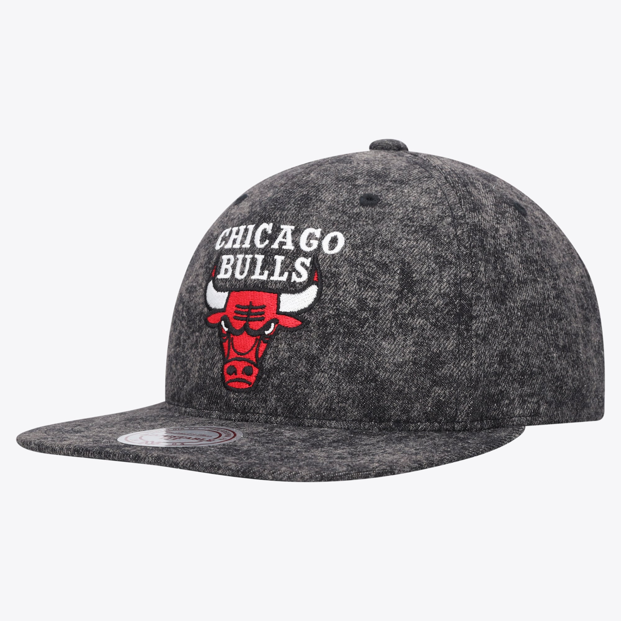 Chicago Bulls Mitchell & Ness Rise Snapback - Black
