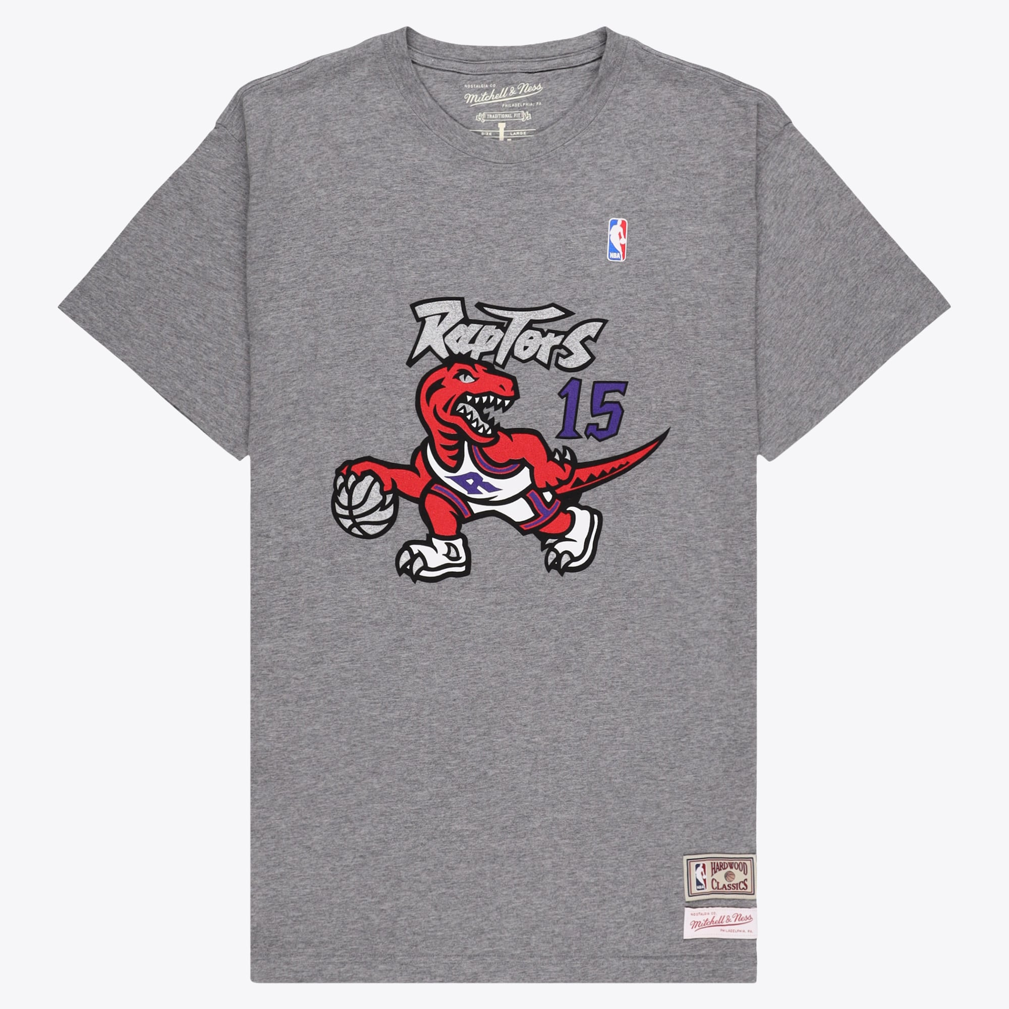 Toronto Raptors Mitchell & Ness Name & Nummer T-Shirt – Herren