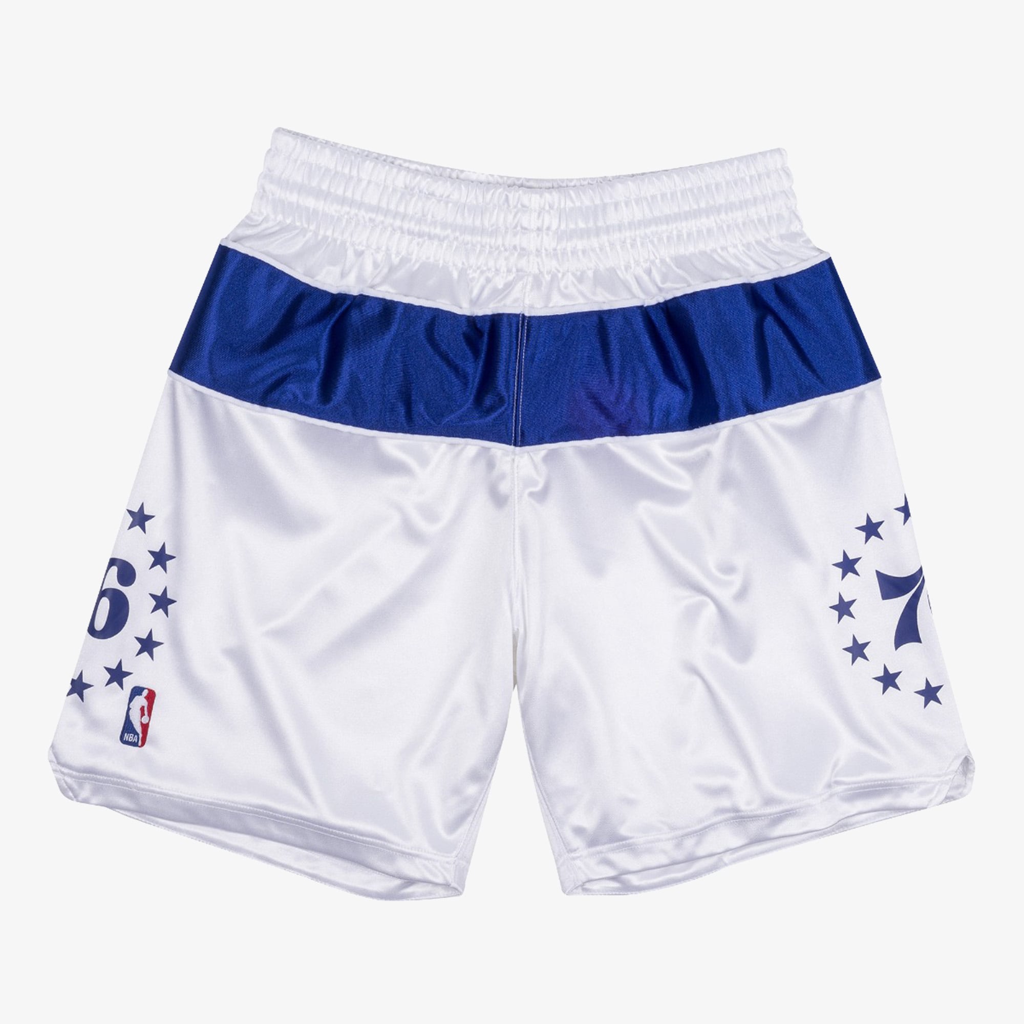 Philadelphia 76ers Mitchell & Ness Authentic Shorts 03 - Weiß - Herren