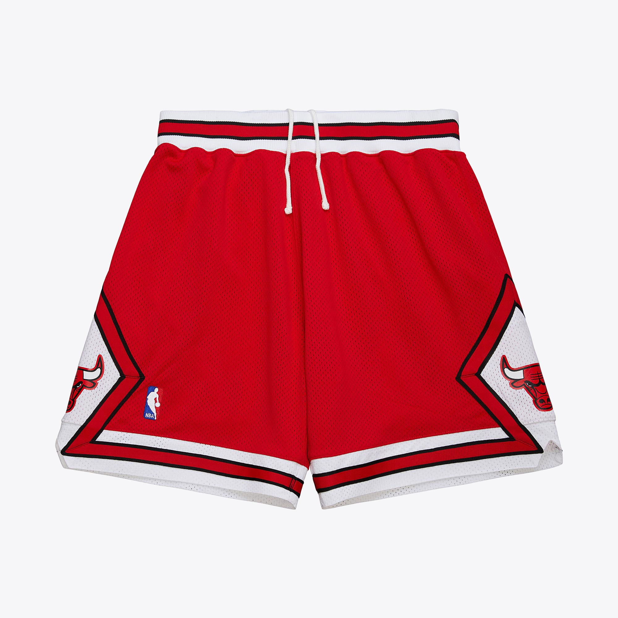 Chicago Bulls Mitchell & Ness 1987 Authentic Shorts - Red - Mens