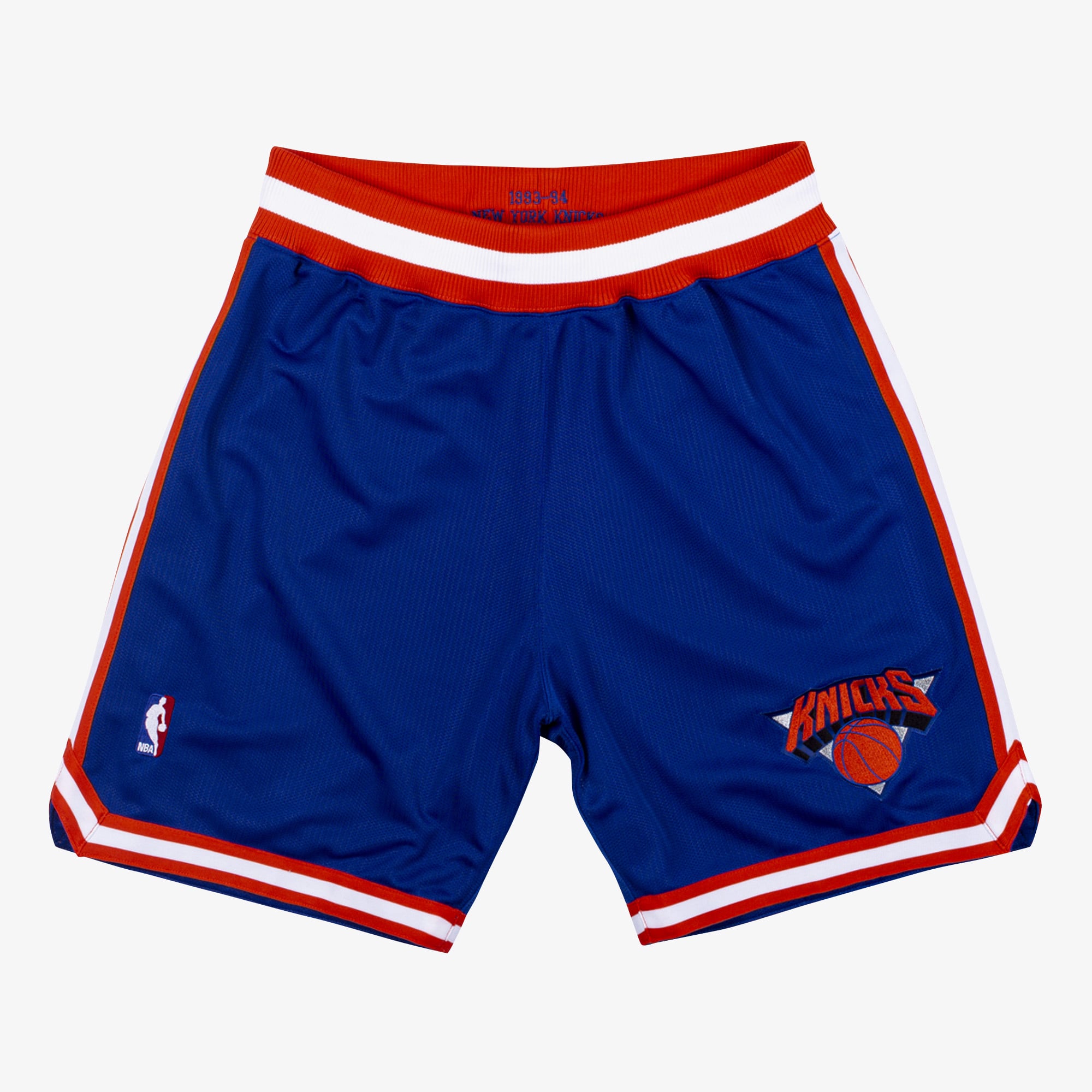 New York Knicks Mitchell & Ness 93-94 Authentic Shorts - Königsblau - Herren