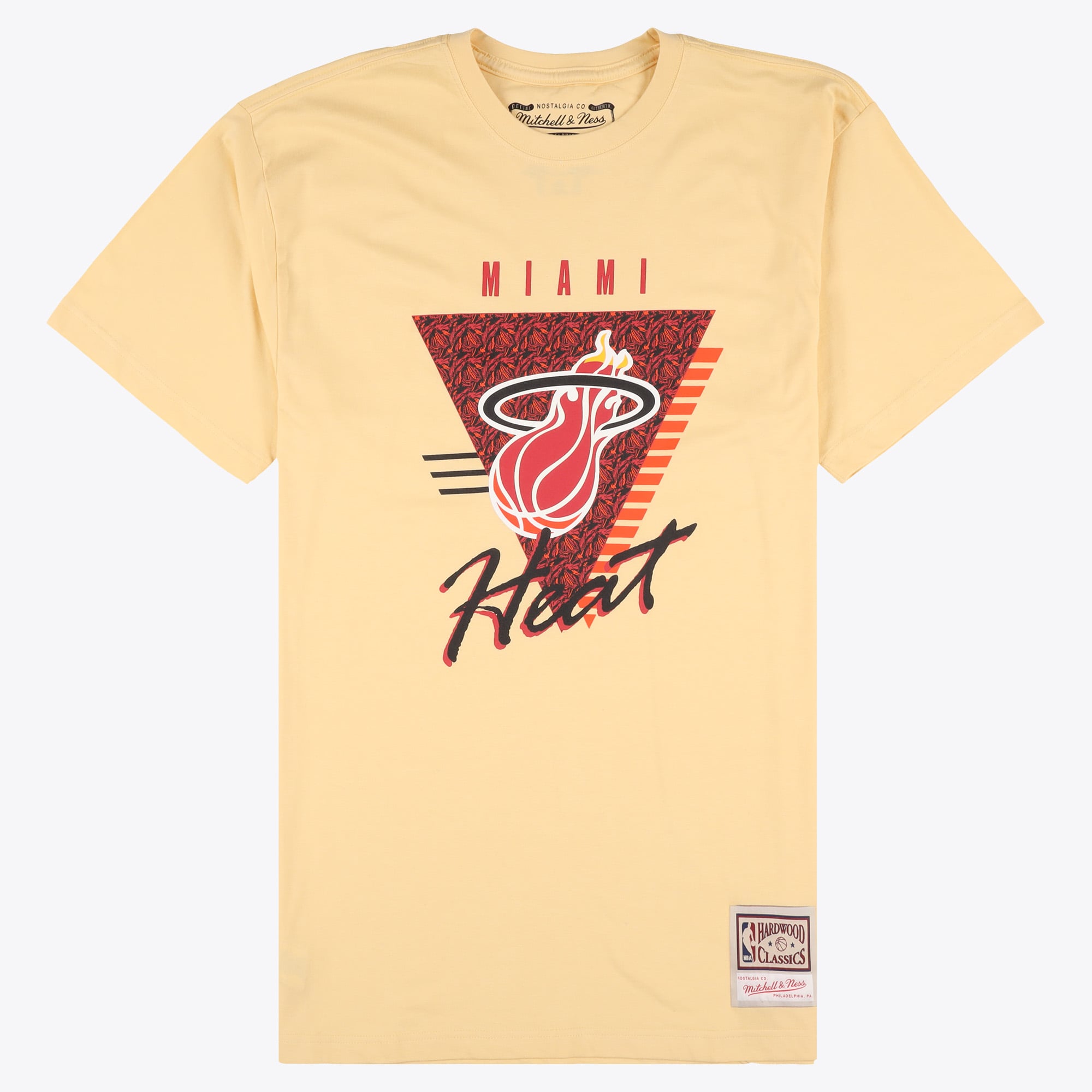 Miami Heat Mitchell & Ness Final Seconds T-Shirt – Sand – Herren