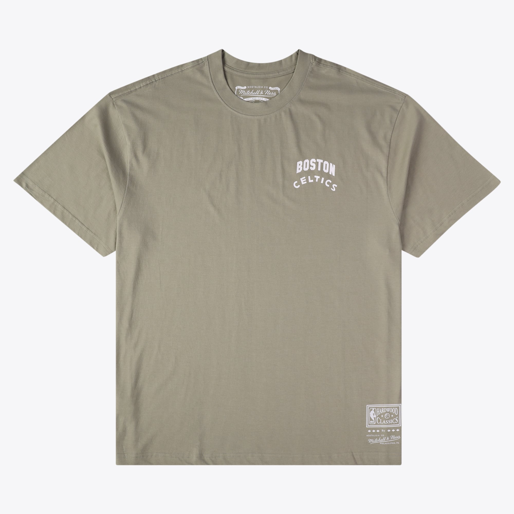 Boston Celtics Mitchell & Ness Elite Neutrals T-Shirt – Herren