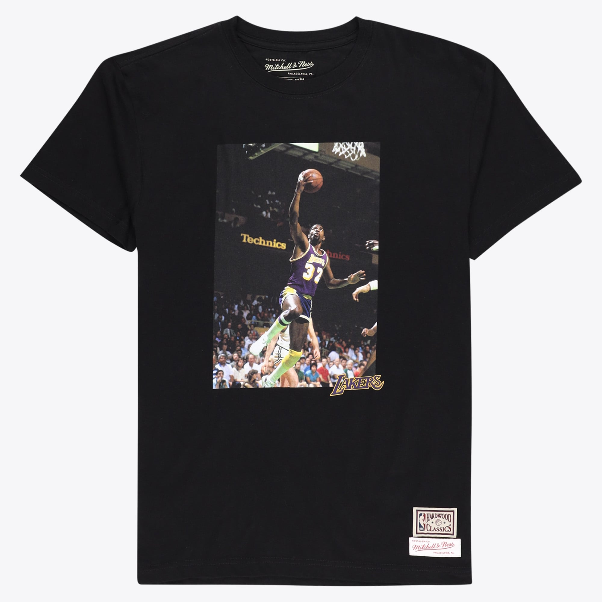 T-shirt Los Angeles Lakers Mitchell & Ness Off Court - Noir - Homme