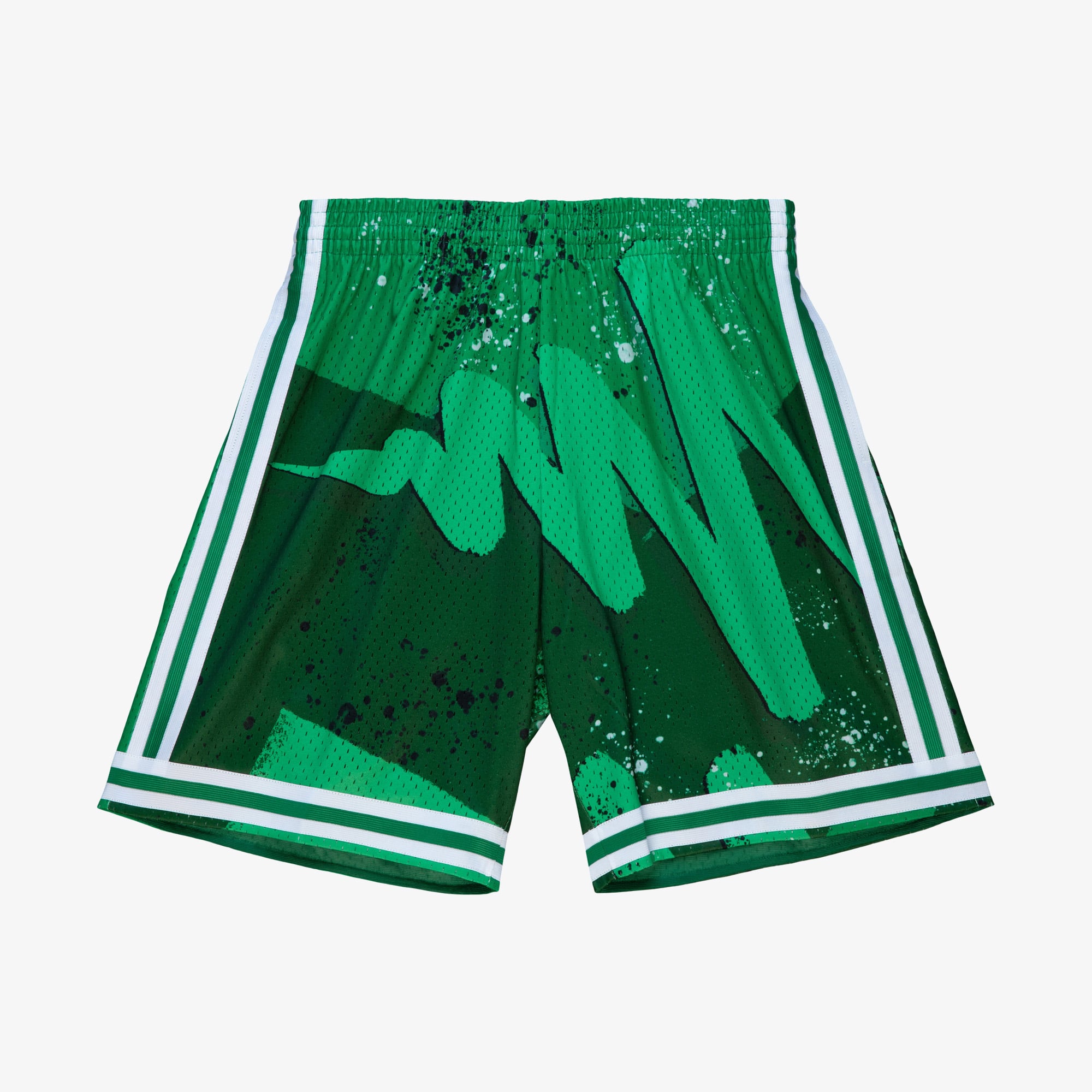 Boston Celtics Mitchell & Ness 1985 Hyper Hoops Swingman Shorts – Grün – Herren
