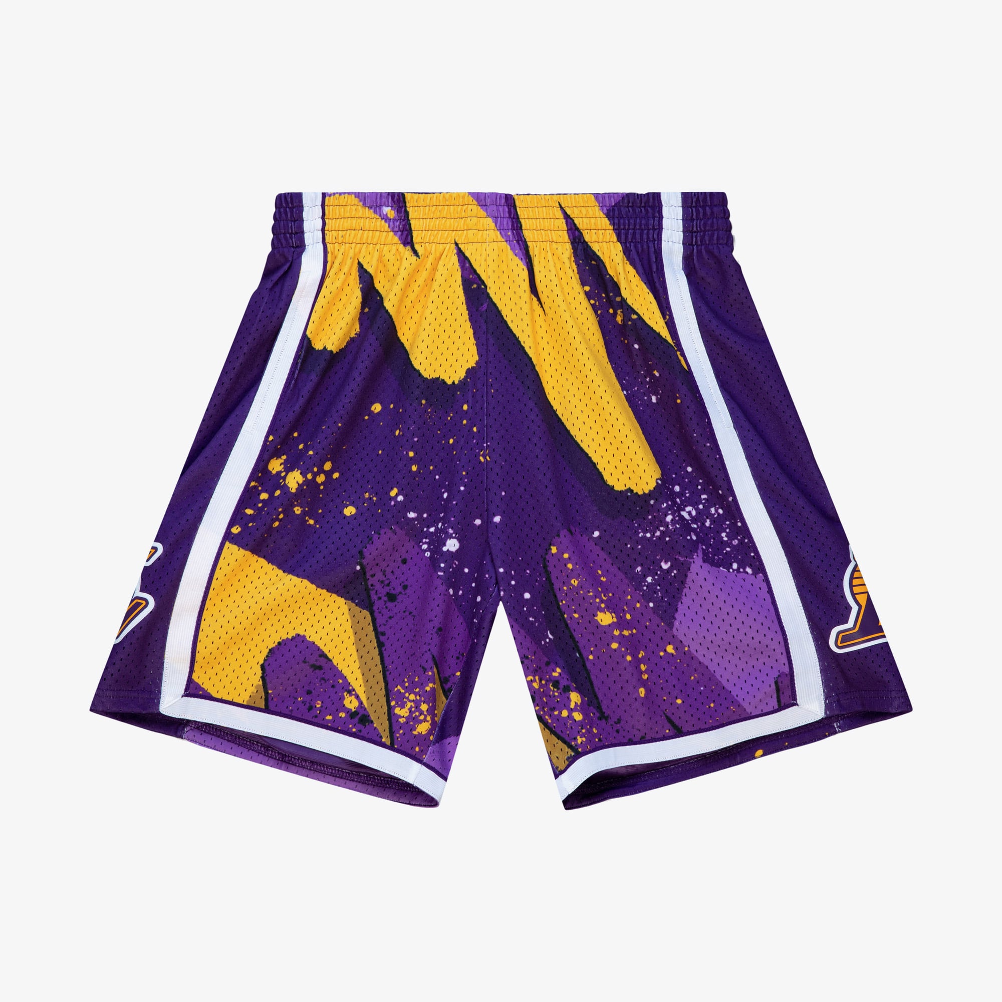Los Angeles Lakers Mitchell & Ness 2009 Hyper Hoops Swingman Shorts – Dunkelviolett – Herren