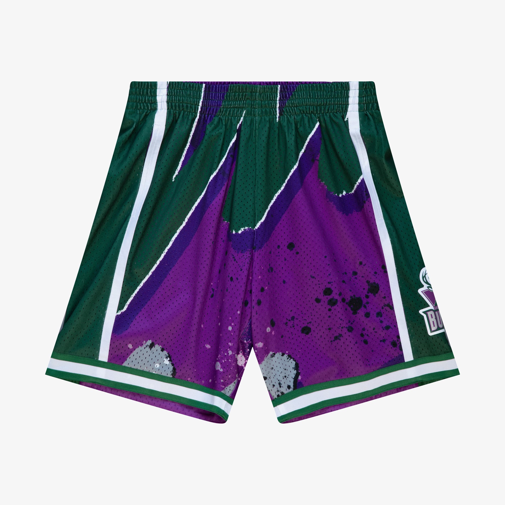 Pantaloncini da uomo Milwaukee Bucks Mitchell & Ness 2000 Hyper Hoops Swingman - Viola