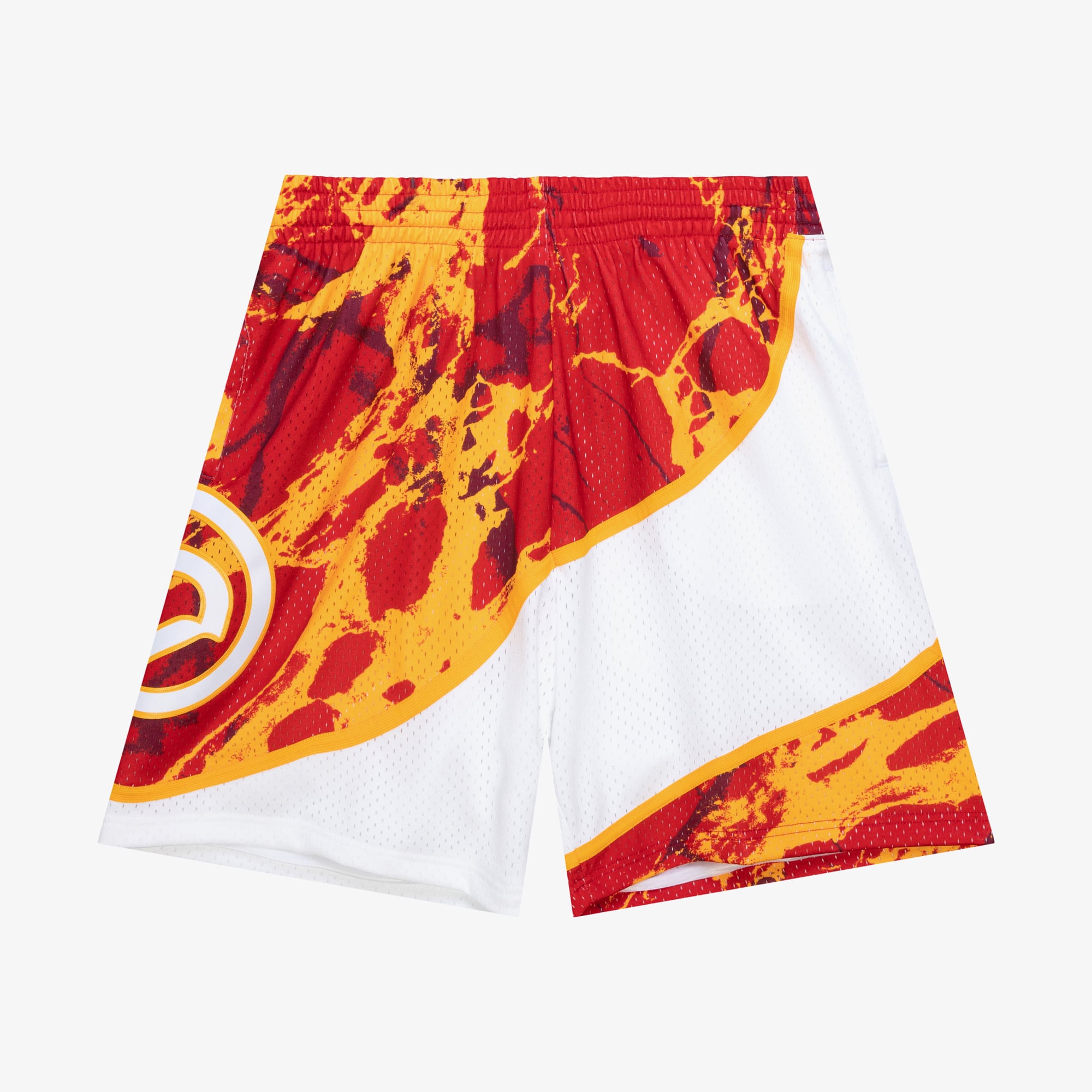 Atlanta Hawks Mitchell & Ness 1986 Team Marble Swingman Shorts - Rot - Herren