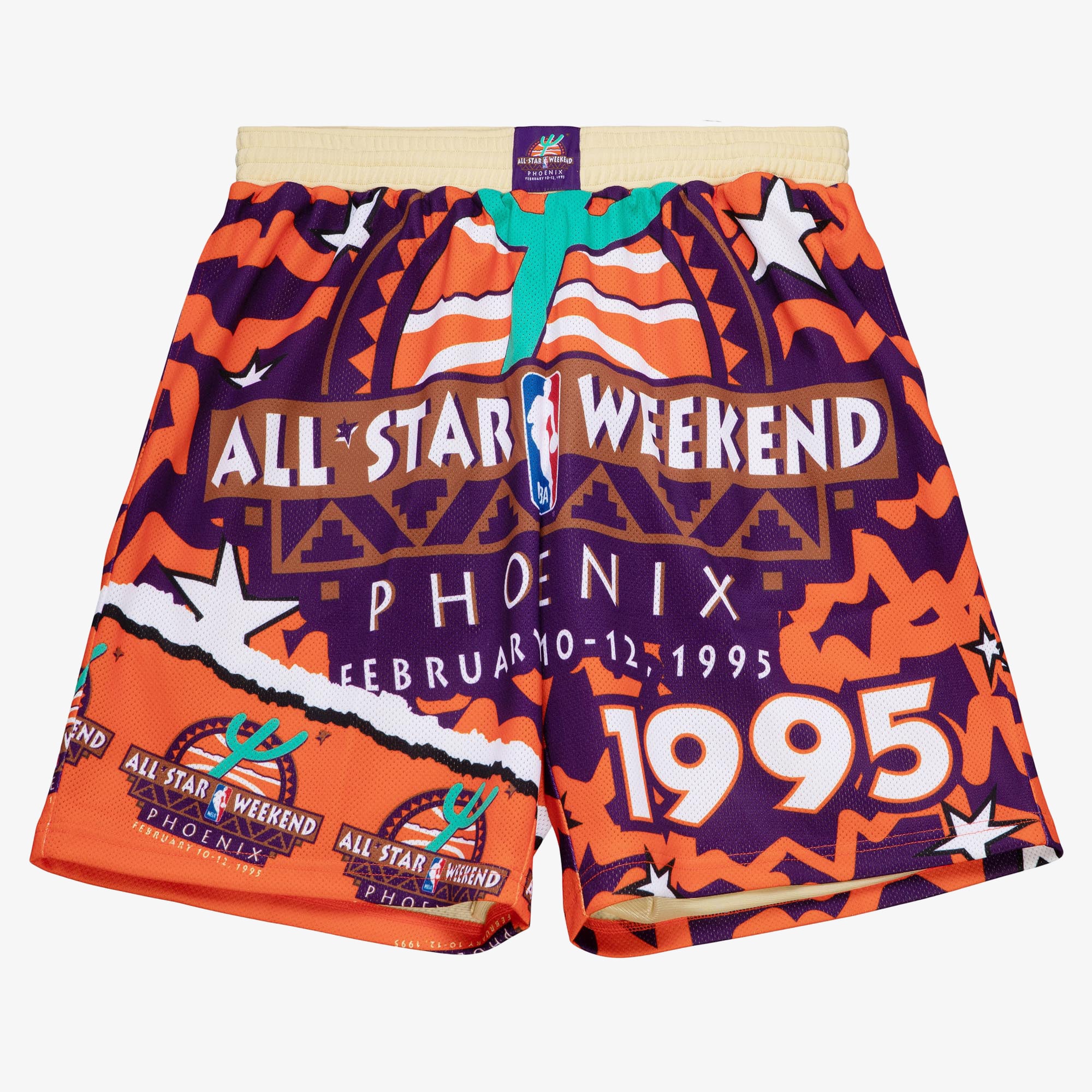 NBA Mitchell & Ness 1995 Jumbotron 2.0 Sublimated Shorts All-Star - Mens