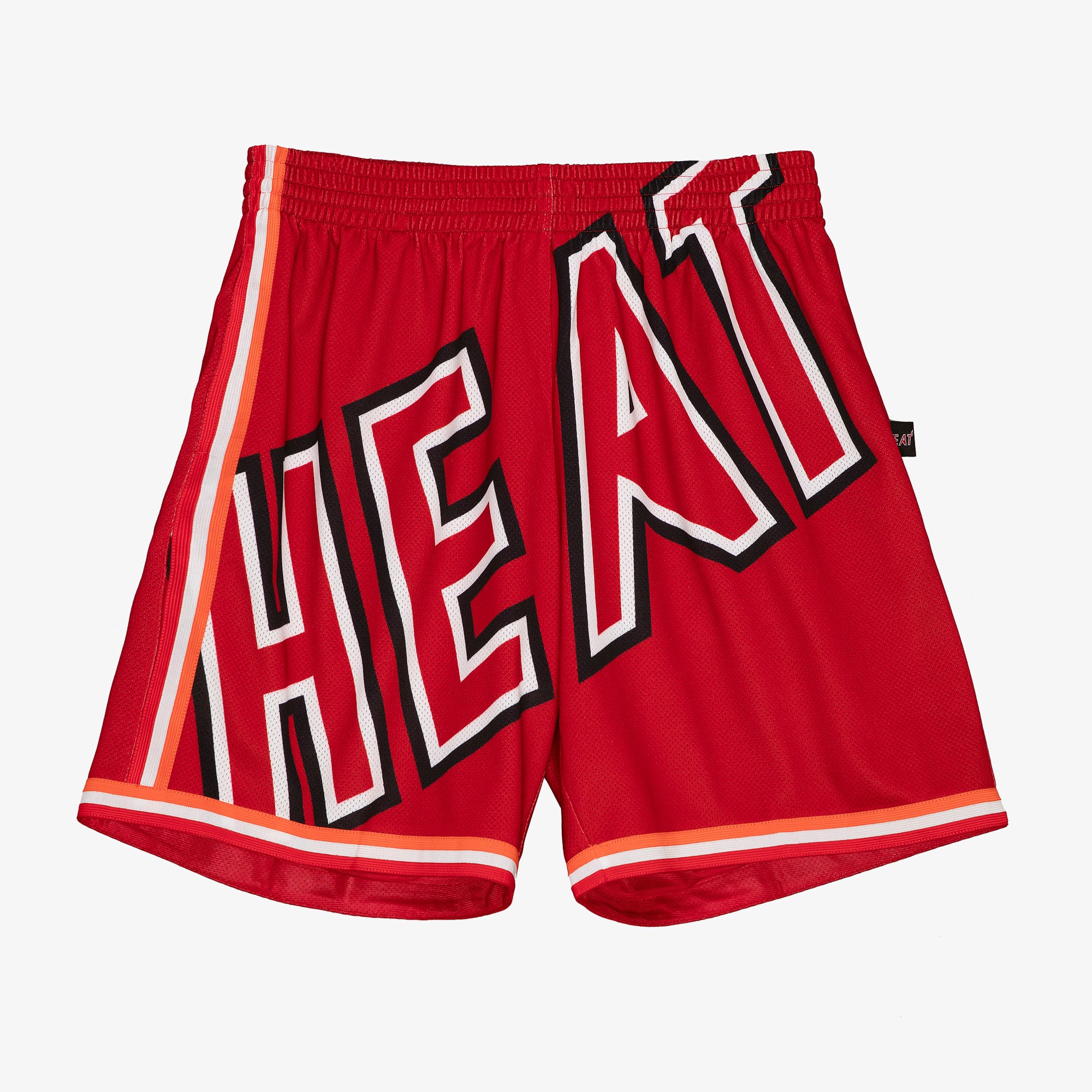 Miami Heat Mitchell & Ness Blown Out Fashion Shorts – Rot – Herren