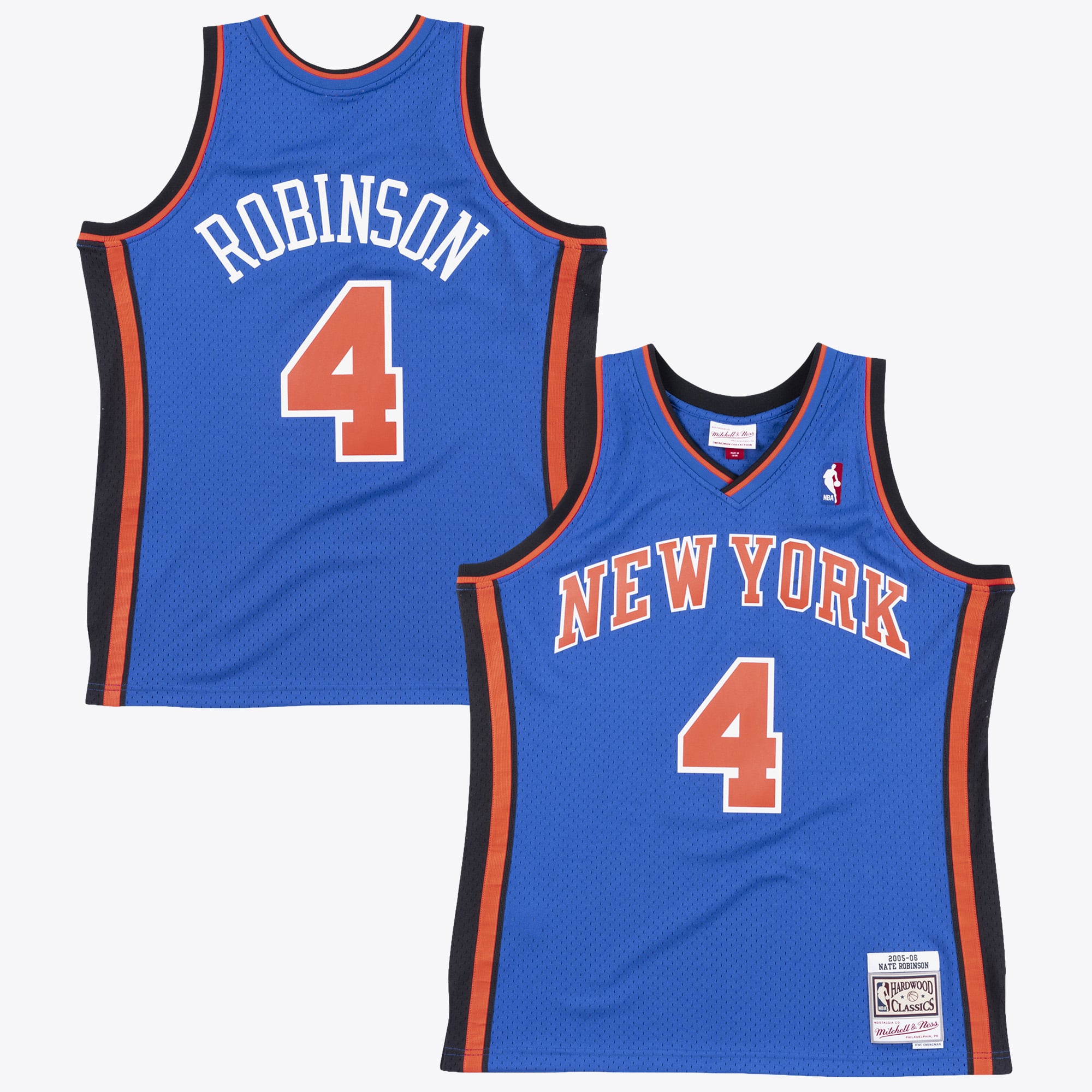 New York Knicks Mitchell & Ness Nate Robinson 2006 Swingman Authentic-Trikot – Königsblau