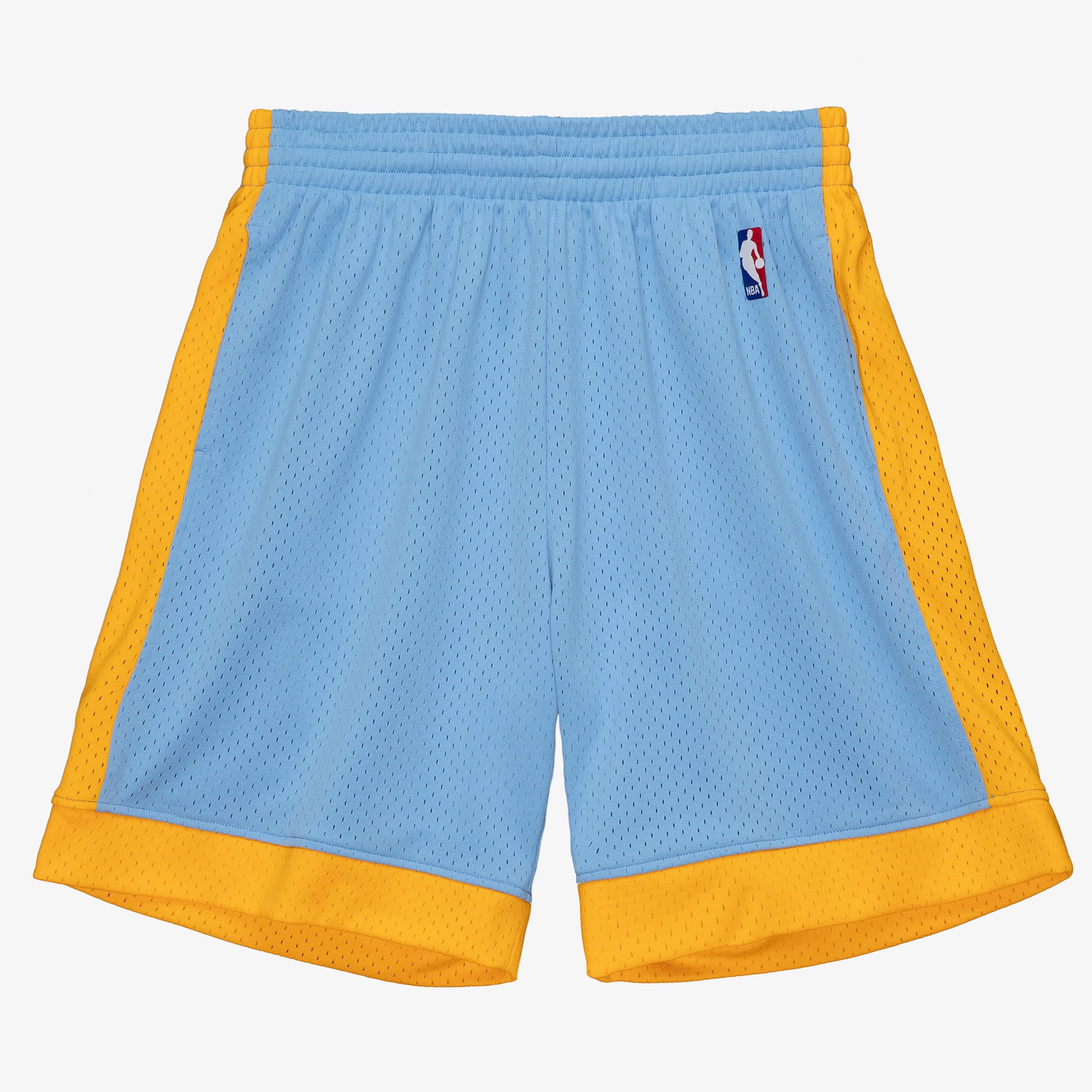 Los Angeles Lakers Mitchell & Ness 2001 Swingman Shorts – Columbia Blue – Herren